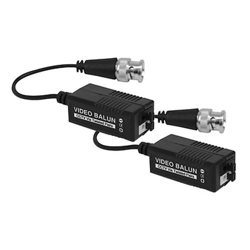 Balun Híbrido Conversor Passivo HD28 Conector de Pressão HDCVI, HDTVI, AHD e Analógico