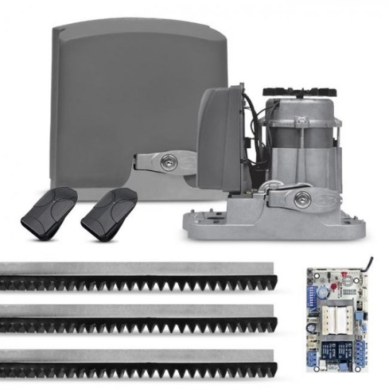 Kit Automatizador de Portão Eletrônico Deslizante DZ Rio 1/2 HP - PPA