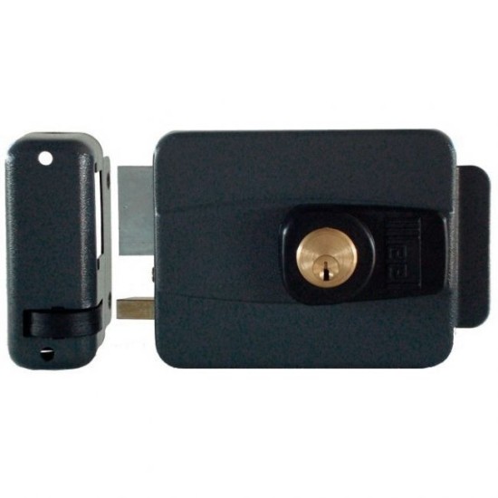 Fechadura Elétrica 12 Volts Cinza Dupla Morelle