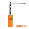 Cancela Automática Barrier PPA Jet Flex BLDC Com Barreira Retangular Articulado 4,50 Metros