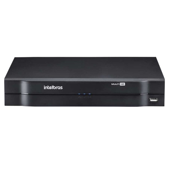 DVR Stand Alone Multi HD Intelbras MHDX-1004 - 4 Canais 1080N HDCVI, HDTVI, AHD, ANALÓGICO + 1 Canal 1080N IP