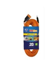 CORDÃO PROLONGADOR HARD WORK PP 2X2,5MM² X 1,5M - LARANJA 2P -20A