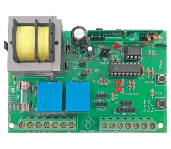 Central de Comando NB 64 - Central Monofásica com Freio