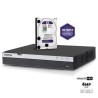 DVR Multi HD Intelbras MHDX 3104 Gravador Digital de Vídeo 4 Canais 4 Megapixel Com HD 2TB WD Purple