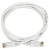 Patch Cord Cftv 1 M Cat 5 Rj45/rj45 Pvc Branco