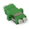 Adaptador óptico Duplex Sm Lc/apc-lc/apc