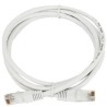 Patch Cord Cftv 1,5 M Cat 5 Rj45/rj45 Pvc Branco