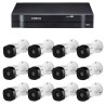 Kit Intelbras 12 Câmeras HD 720p VHL 1120 B + DVR 1116 Intelbras + Acessórios