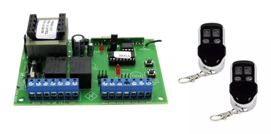 CENTRAL NEW BACK NB64G GAREN PORTAO AUTOMATICO 2 CONTROLES