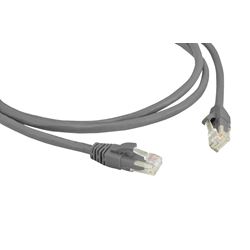 Patch Cord 1,5 M Cat 6 Rj45/rj45 Utp Cm Cinza