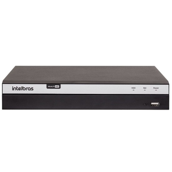 DVR Intelbras Full HD MHDX 3104, 04 Canais, Full HD 1080p, 4MP Lite - HDTVI, HDCVI, AHD, ANALÓGICO, IP