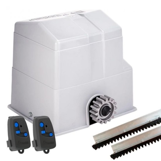 Kit Automatizador Portão Eletrônico Motor Deslizante 1/2 HP Super Flash Peccinin