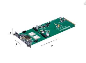 PLACA TRONCO GSM 4 CANAIS UNNITI 2000/3000 - INTELBRAS
