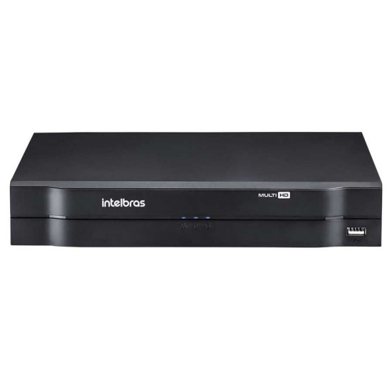 DVR Stand Alone Multi HD Intelbras MHDX 1104 de 4 Canais 1080p Lite + 1 Canal 2mp IP