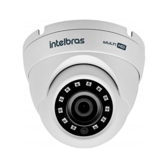 Câmera Dome Multi HD Intelbras VHD 3220 D Áudio G4.0 Full HD 1080p Infravermelho