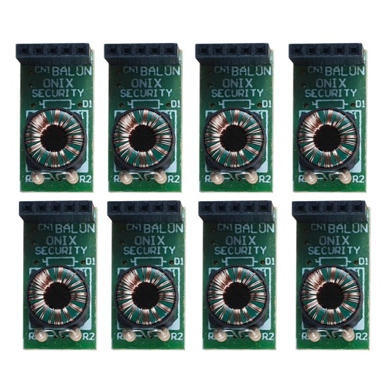 Conversor Balun Placa P/ Rack HD 3000 Onix Security - 08 unidades