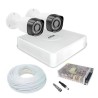 Kit Com 2 Câmeras de Segurança Full HD 1080p e DVR de 4 Canais Citrox