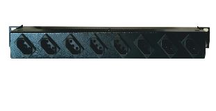 CALHA DE 08 TOMADAS 19" 20A CABO COM 2,5MT