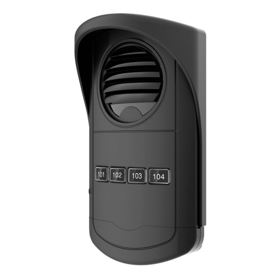 Porteiro Eletrônico Coletivo de 4 Pontos AGL S300 - Interfone Coletivo para Condominio