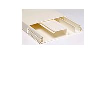 CANALETA DUTO X4 SLIM 110X20 2M BEGE C/ DIVISORIA - DUTOPLAST