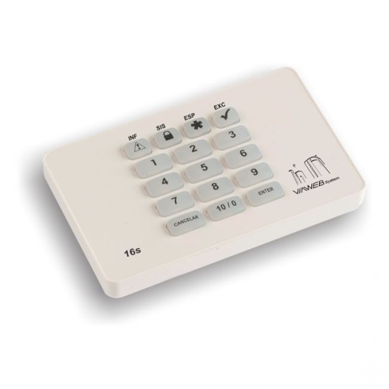Teclado 16S Viaweb 28895