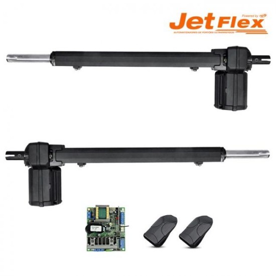Motor de Portão Pivotante PPA Piston Condominium Jet Flex 1/2 HP Mega 150cm Folha Dupla