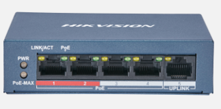 4 Port Fast Ethernet Unmanaged POE Switch..