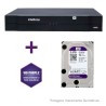 NVR, HVR Stand Alone Intelbras NVD 1208 8 Canais, para Camera IP, OnVif + HD WD Purple 3TB