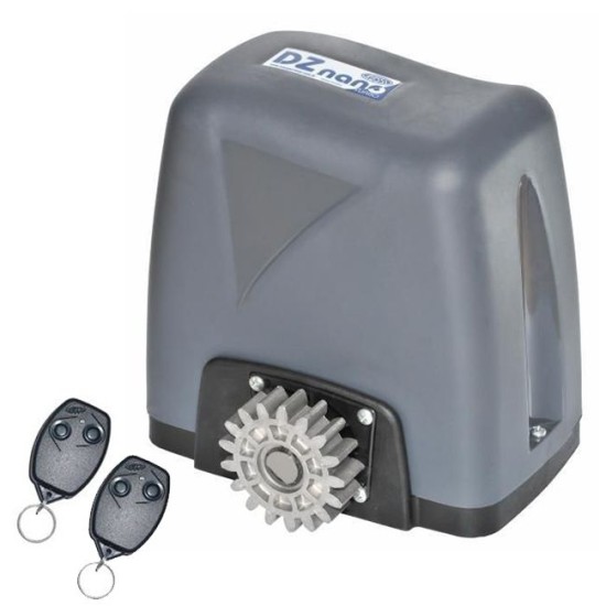 Motor Portão Eletrônico 1/4 HP Automatizador Deslizante DZ Nano Turbo - Rossi (s/ cremalheiras)