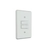 Interruptores Duplo Paralelos 4x2 Lig-lev Bco