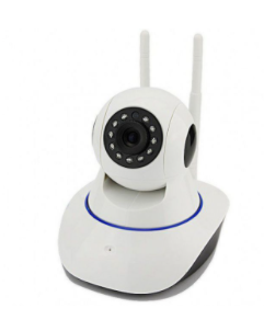 Câmera IP Wireless Alta Definição HD c/ Entrada Cartão de Memória Visualização Remota Pan/Tilt