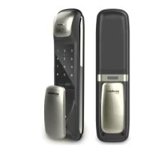 FECHADURA DIGITAL PUSH E PULL INTELBRAS FR 630 4 TIPOS DE ACESSO 4 SENHAS 100 BIOMETRIAS