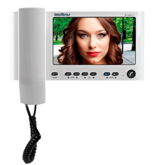 Tela Interna, Vídeo Porteiro Intelbras LCD IV 7000 IN