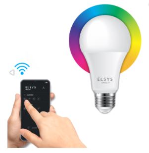 LÂMPADA LED INTELIGENTE WI-FI COLORIDA COM CONTROLE VIA APLICATIVO EPGG17