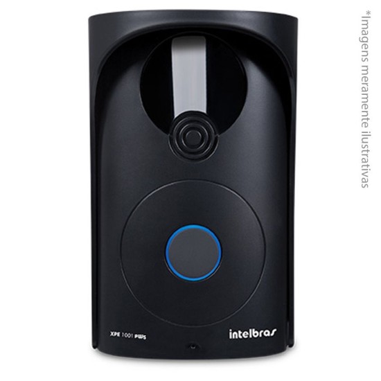 Porteiro eletrônico Intelbras XPE 1001 PLUS de uma tecla para Central de portaria