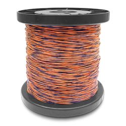 Fio Jumper Preto E Laranja 50x2 - 500m