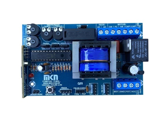 CENTRAL COMANDO PORTAO ELETRONICO PPA ENCODER 4 TRIMPOTES