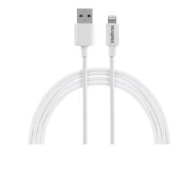 CABO USB LIGHTNING (MFI APPLE) 1,2M PVC BRANCO EUAL 12PB - INTELBR