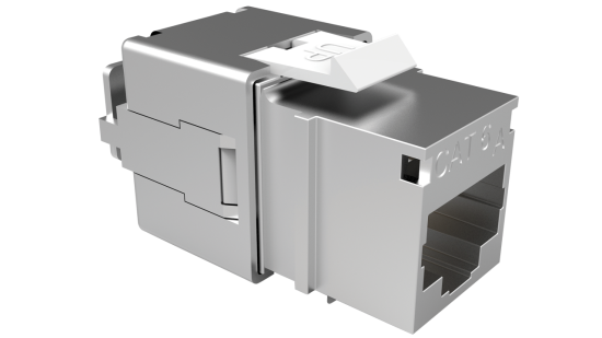 CONECTOR FÊMEA BLINDADO GIGALAN CAT.6