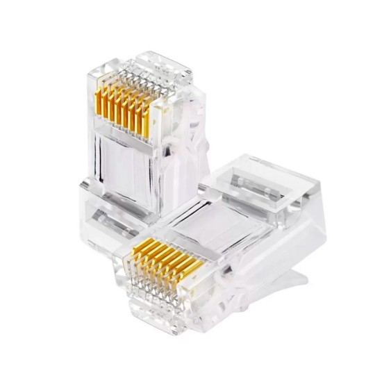 Conector Plug RJ-45 Macho CAT.5e Furukawa Soho Plus Pacote com 10 Unidades
