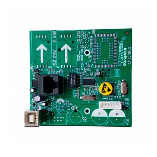 Módulo de Comunicação Ethernet Intelbras XE 4000 Smart, Monitore pelo Aplicativo via Internet, Compatível com AMT 4010 Smart