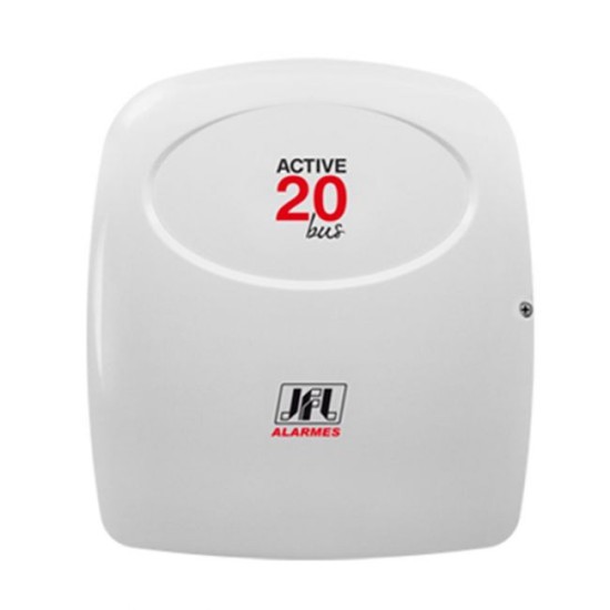 Central de Alarme Monitorável Active 20 BUS Modular Para Até 32 Zonas JFL