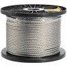 Cabo de Aço Galvanizado Para Cerca Elétrica 1.5mm Vonder - Bobina c/ 500 Metros 28777