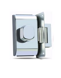 FECHADURA PV90 1R INOX CROM C/ PUXADOR C/ MAANETA BOLA - HDL