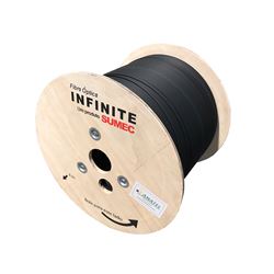 Cabo óptico Mini Drop Monomodo Sm 1fo Bob 2000m