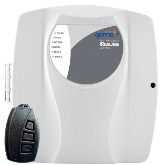 Cerca Elétrica Central Genno Nice Revolution com Controle 12.000 Volts