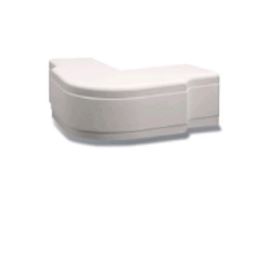 COTOVELO PLANO 90 GRAUS DEXSON 60X40CM BRANCA - SCHNEIDER