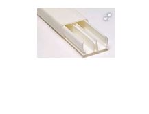 CANALETA DUTO X1 SLIM 10X20 BEGE C/ DIVISORIA - DUTOPLAST