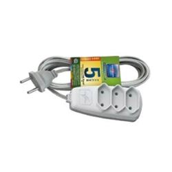 Extensão Sort Pl 2x0,75mm² 5m Preta