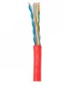 CABO UTP CAT6 CM CX C/ 305M VERMELHO AMP